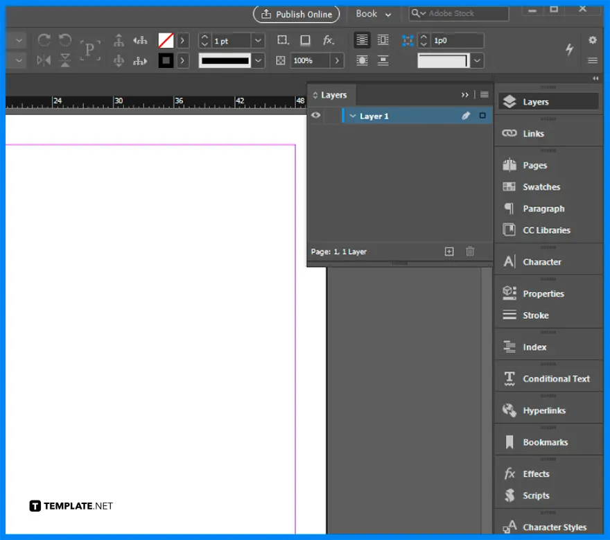 how to use layers in adobe indesign step 0