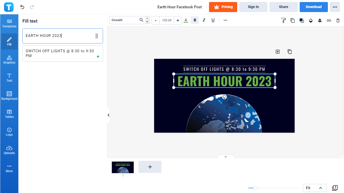 insert-your-personalized-earth-hour-message