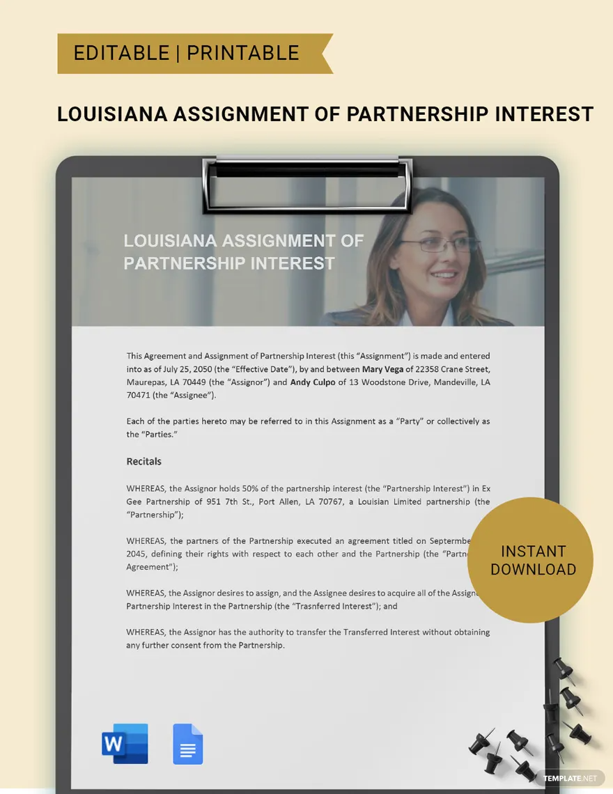 louisiana-assignment-of-partnership-interest-ideas-and-examples