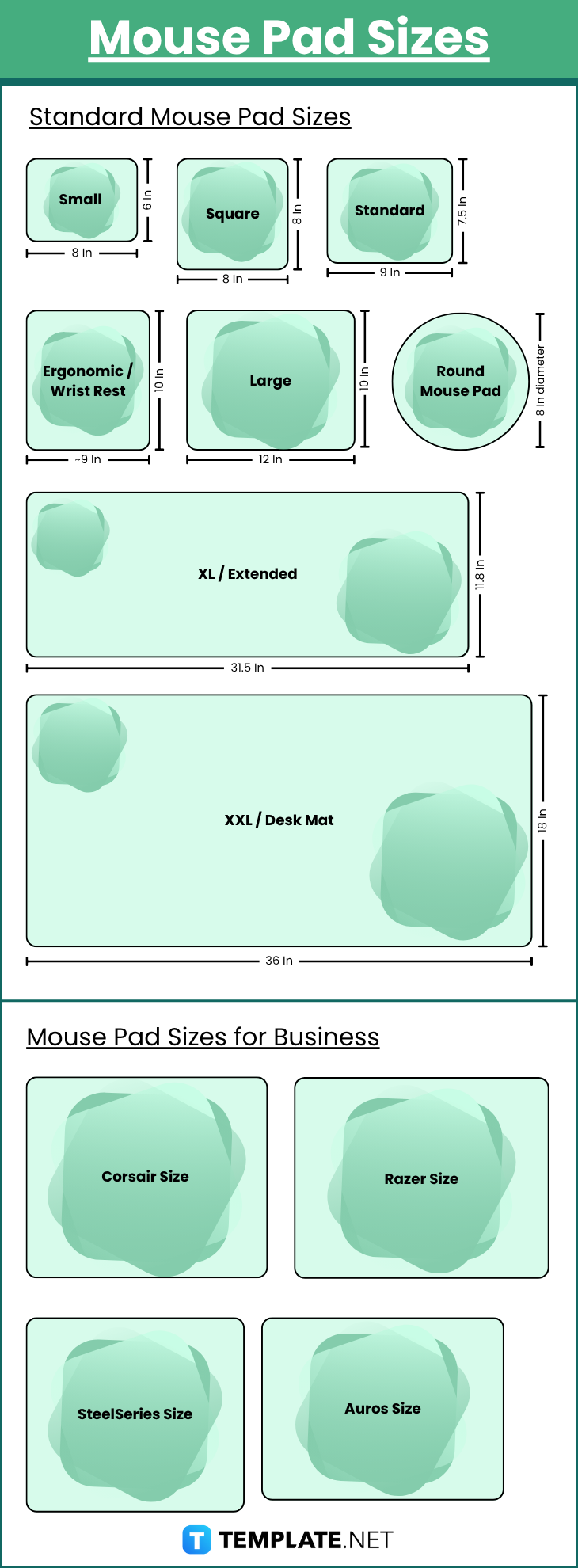 Mouse Pad Sizes