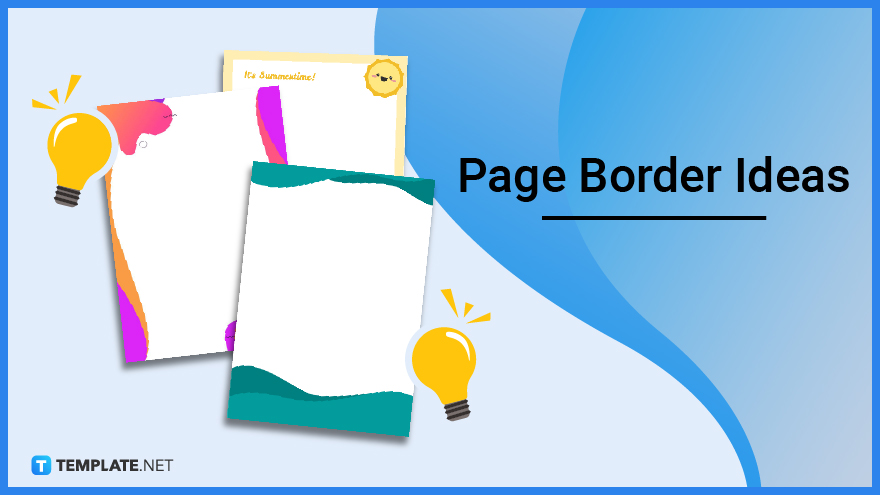 Printable Art Supplies Page Border