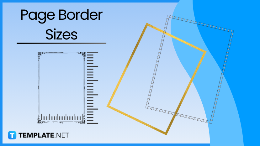 page border sizes