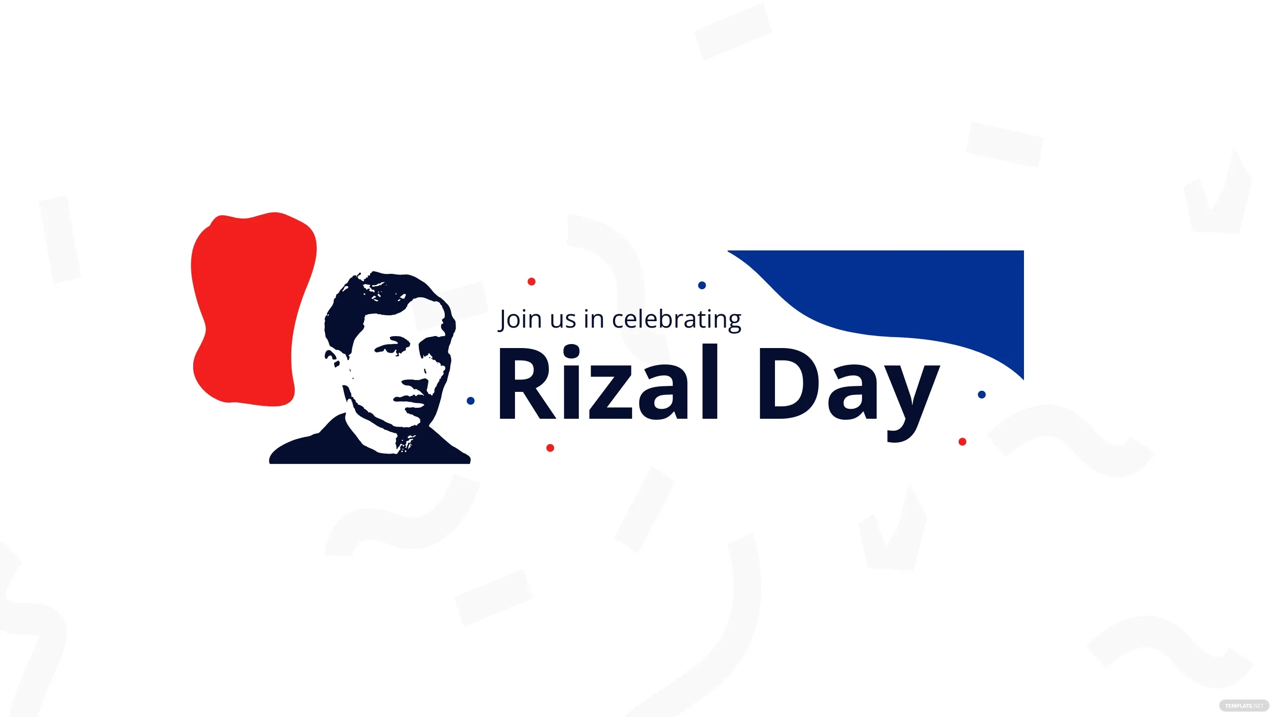 rizal day celebration youtube banner