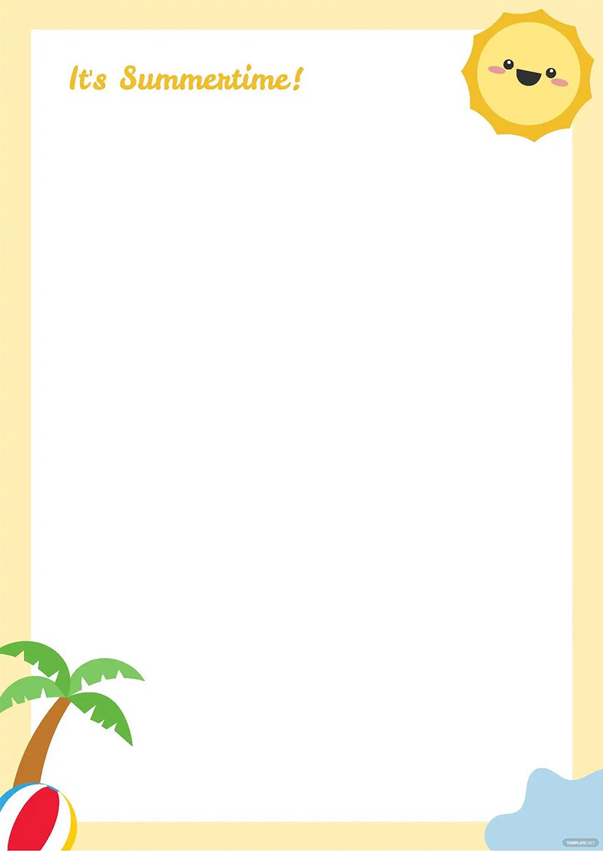 summer-page-border-ideas-and-examples