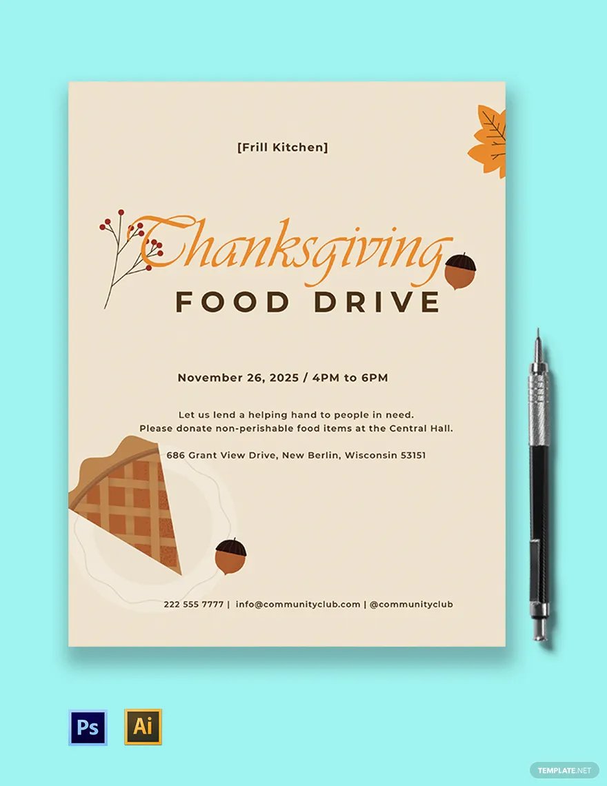 thanksgiving-food-drive-flyer