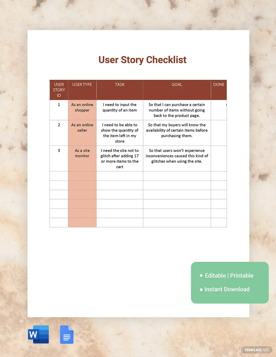 user-story-checklist