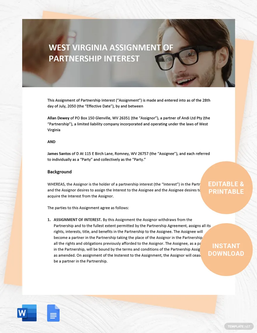 west-virginia-assignment-of-partnership-interest