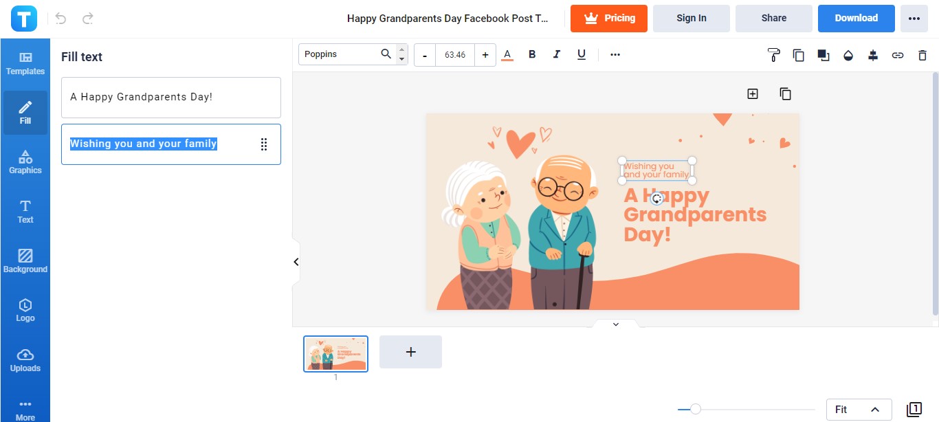write your grandparents day wishes
