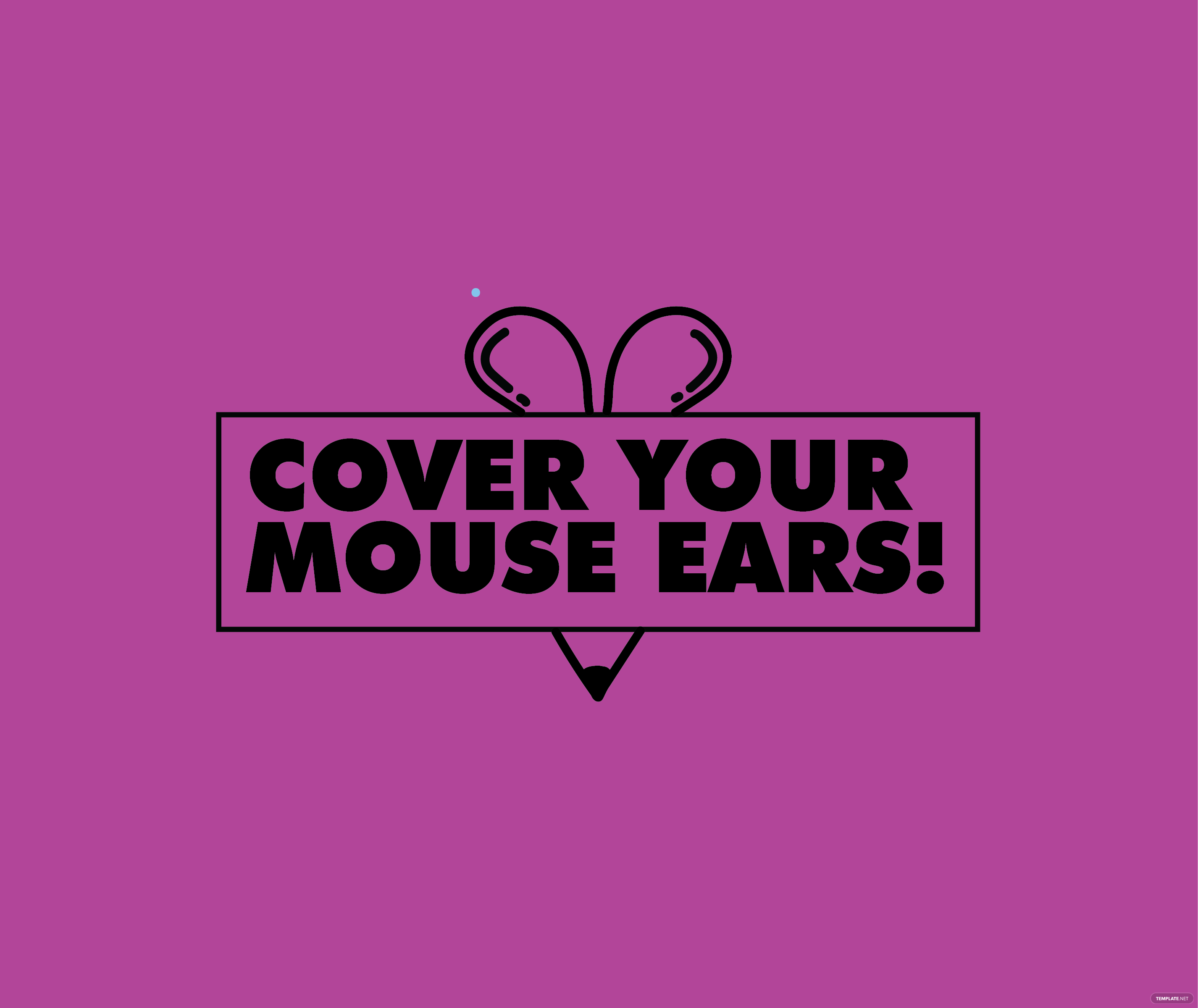 cartoon mouse pad