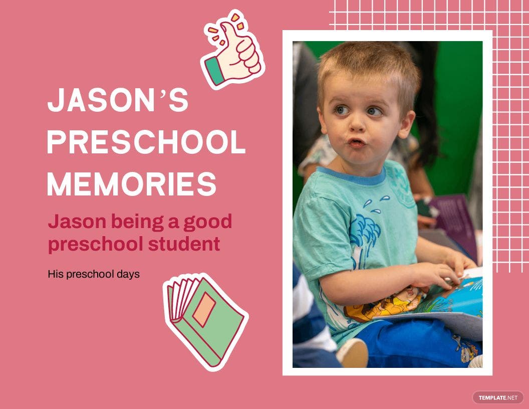 preschool scrapbook