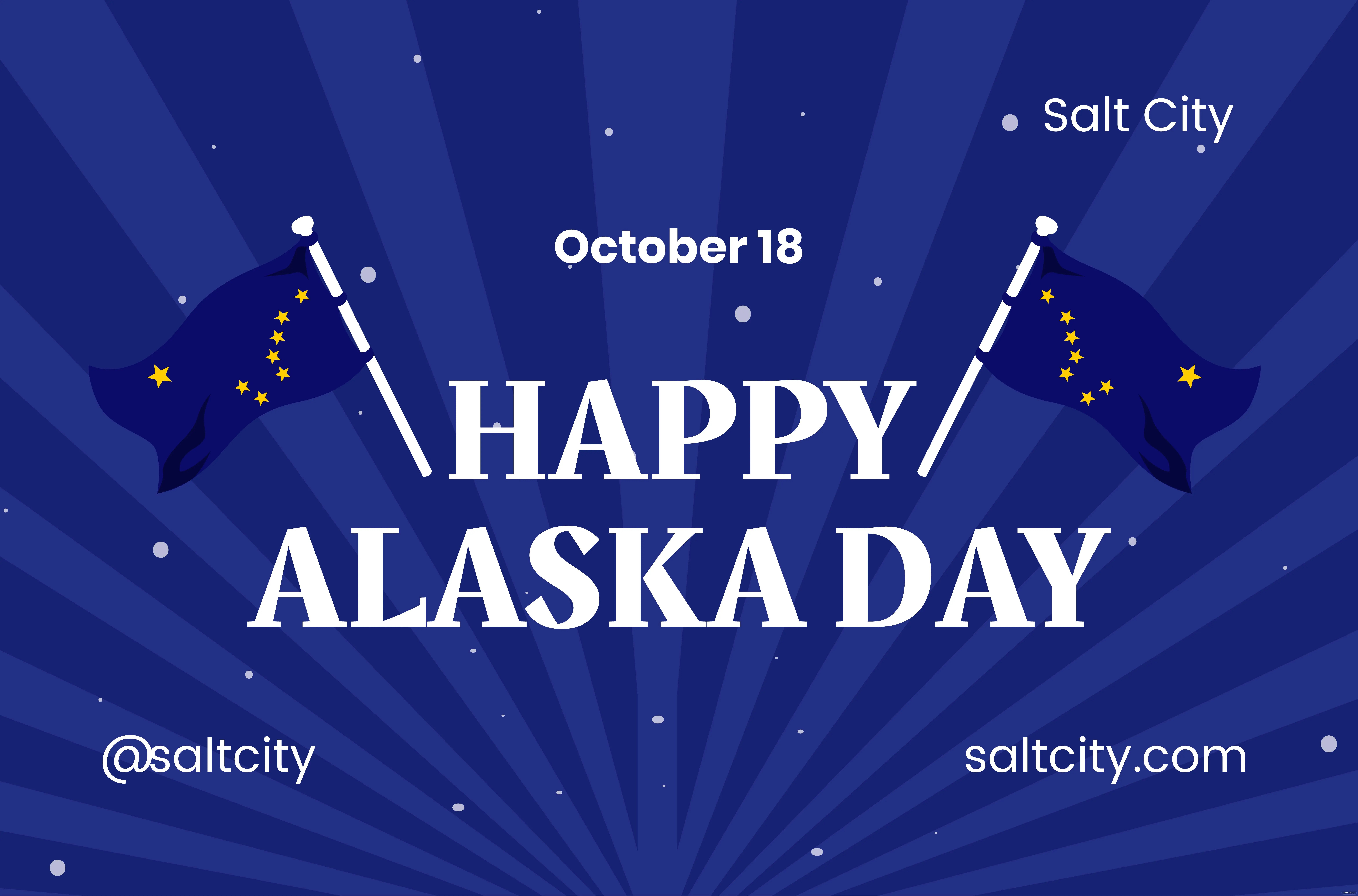 alaska day banner
