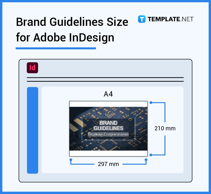 brand guidelines sizes for adobe indesign