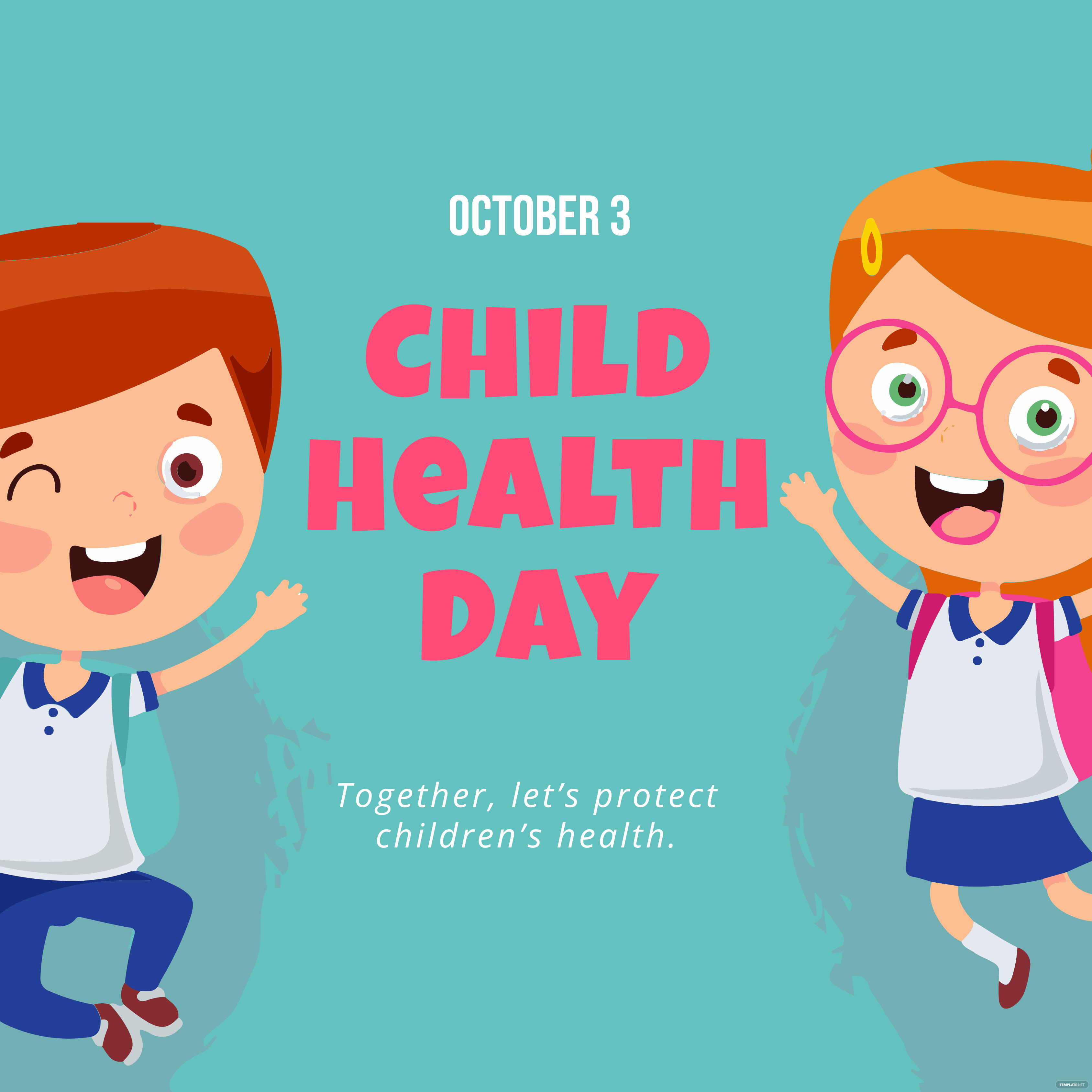 child health day fb post ideas examples