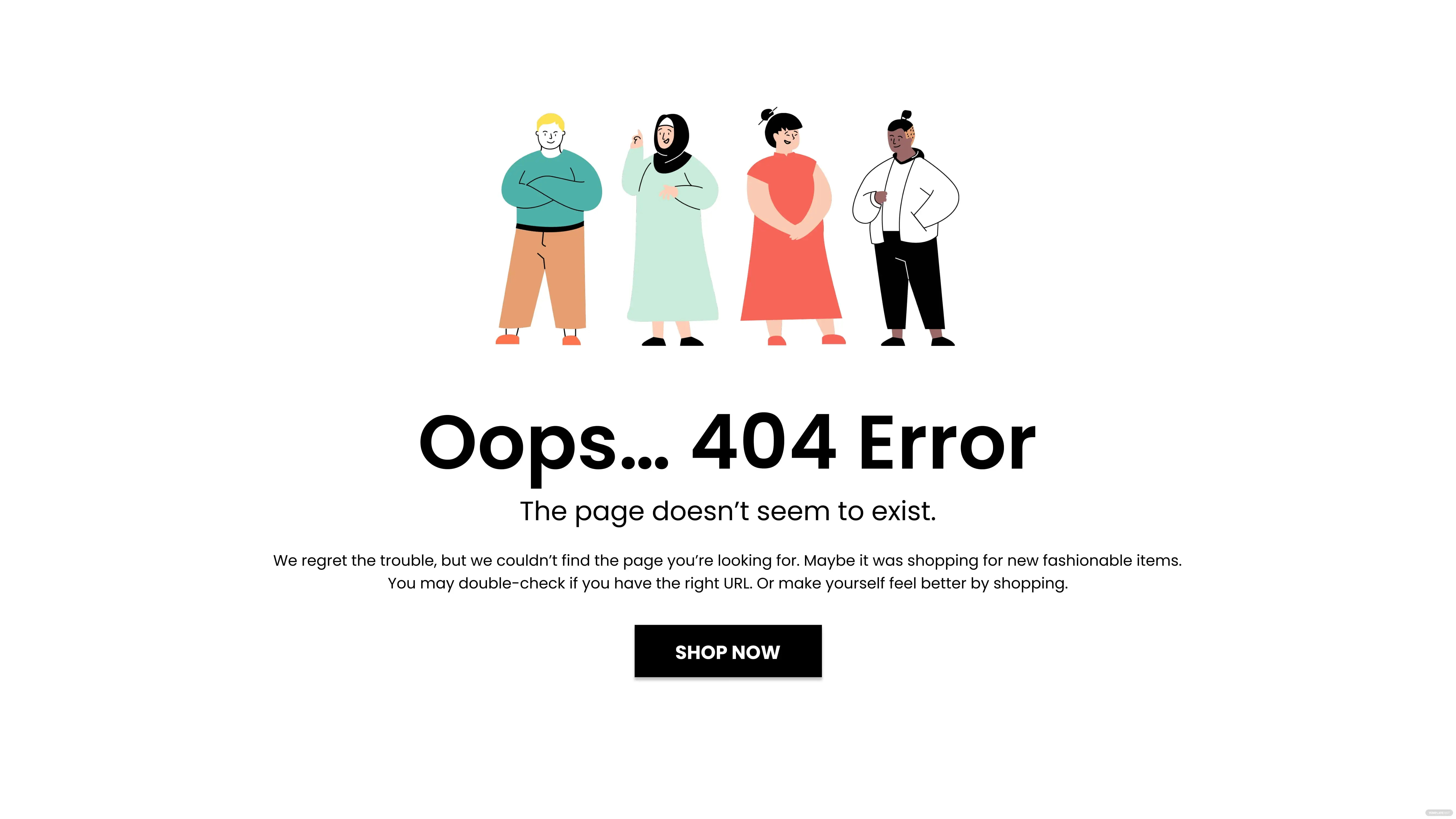 fashion 404 error page ideas and examples