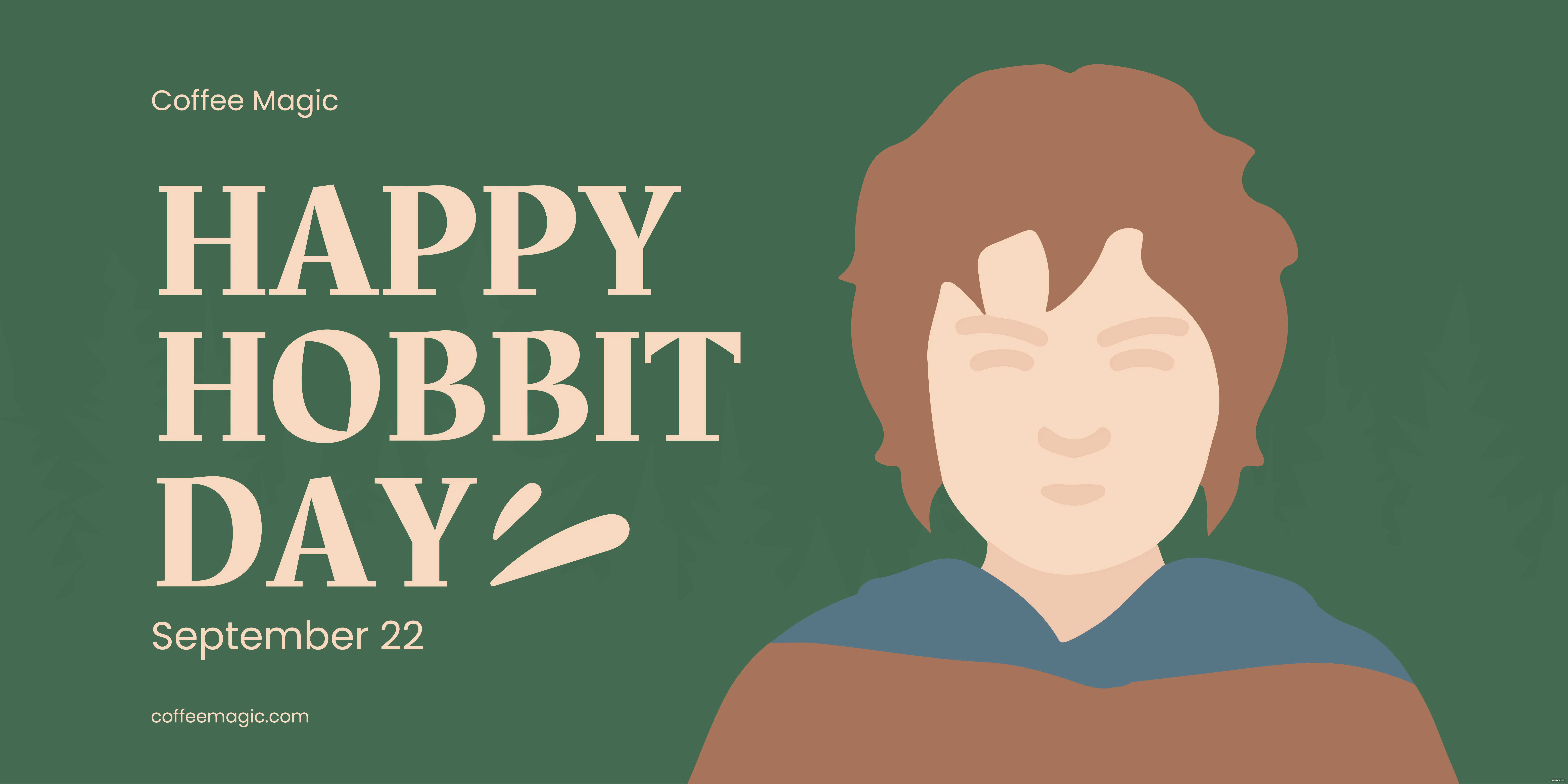 hobbit day banner