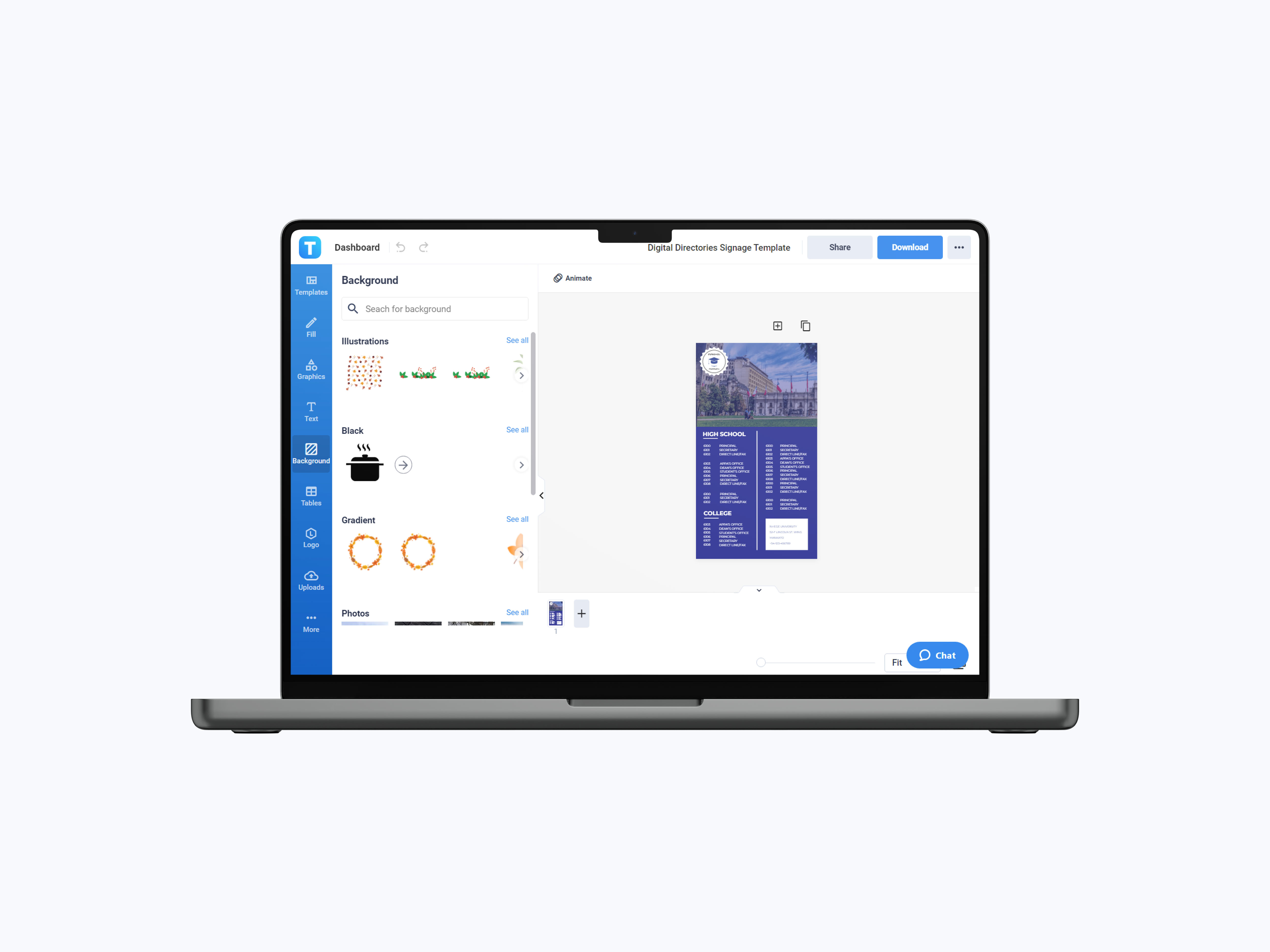Digital Signage Maker Free, Creator, Generator, Edit Online Free