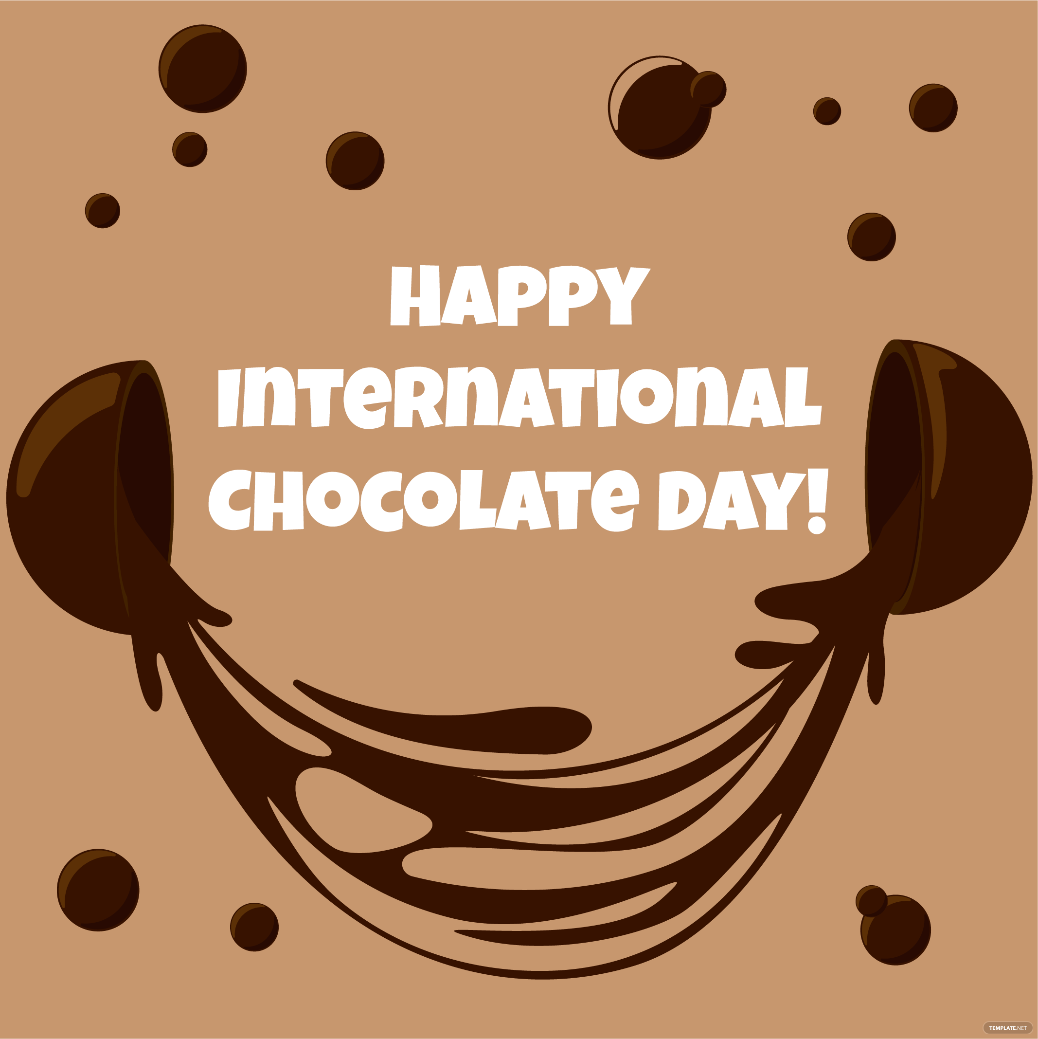 international chocolate day flyer vector ideas and examples