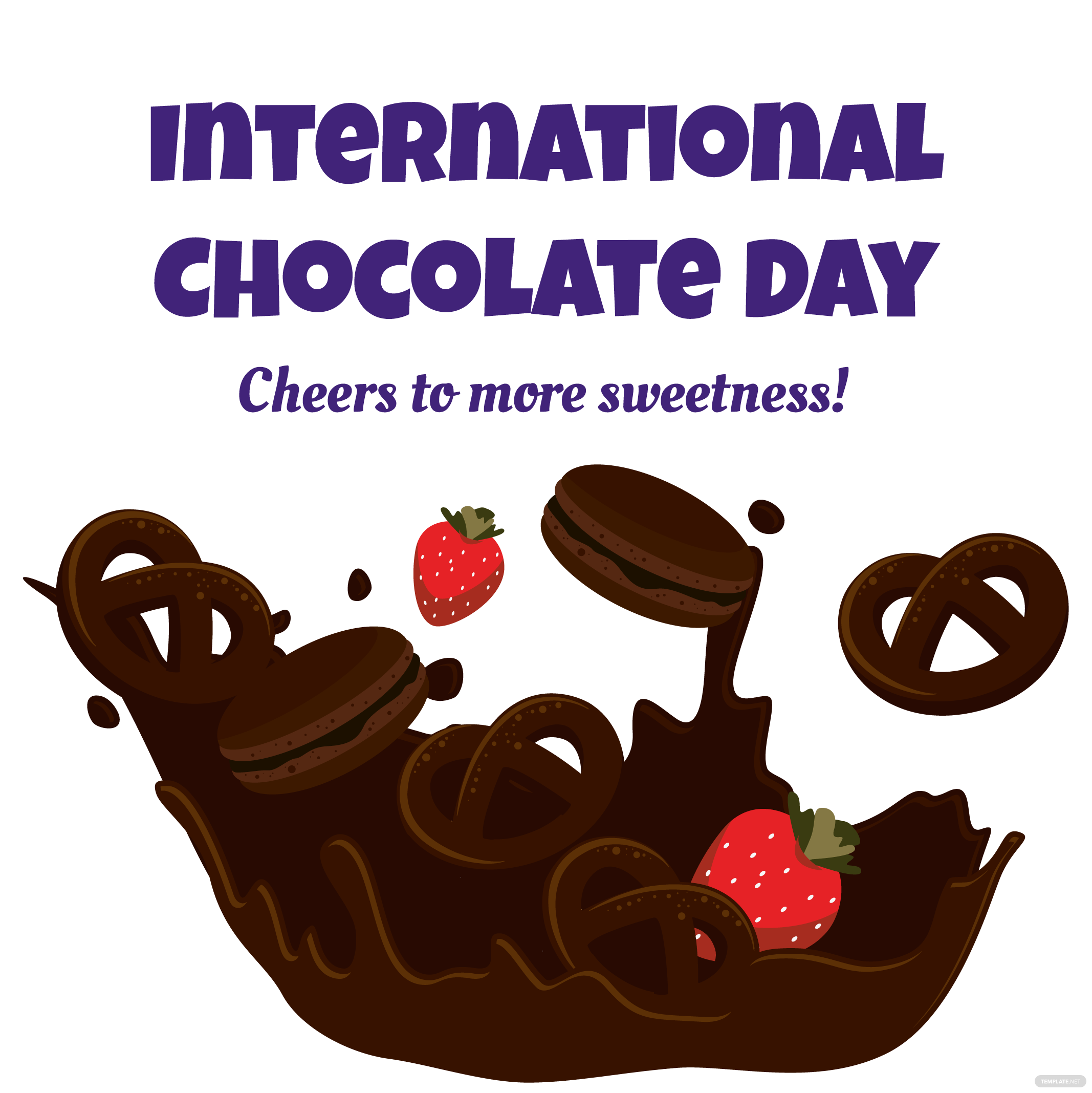 international chocolate day poster vector ideas and examples