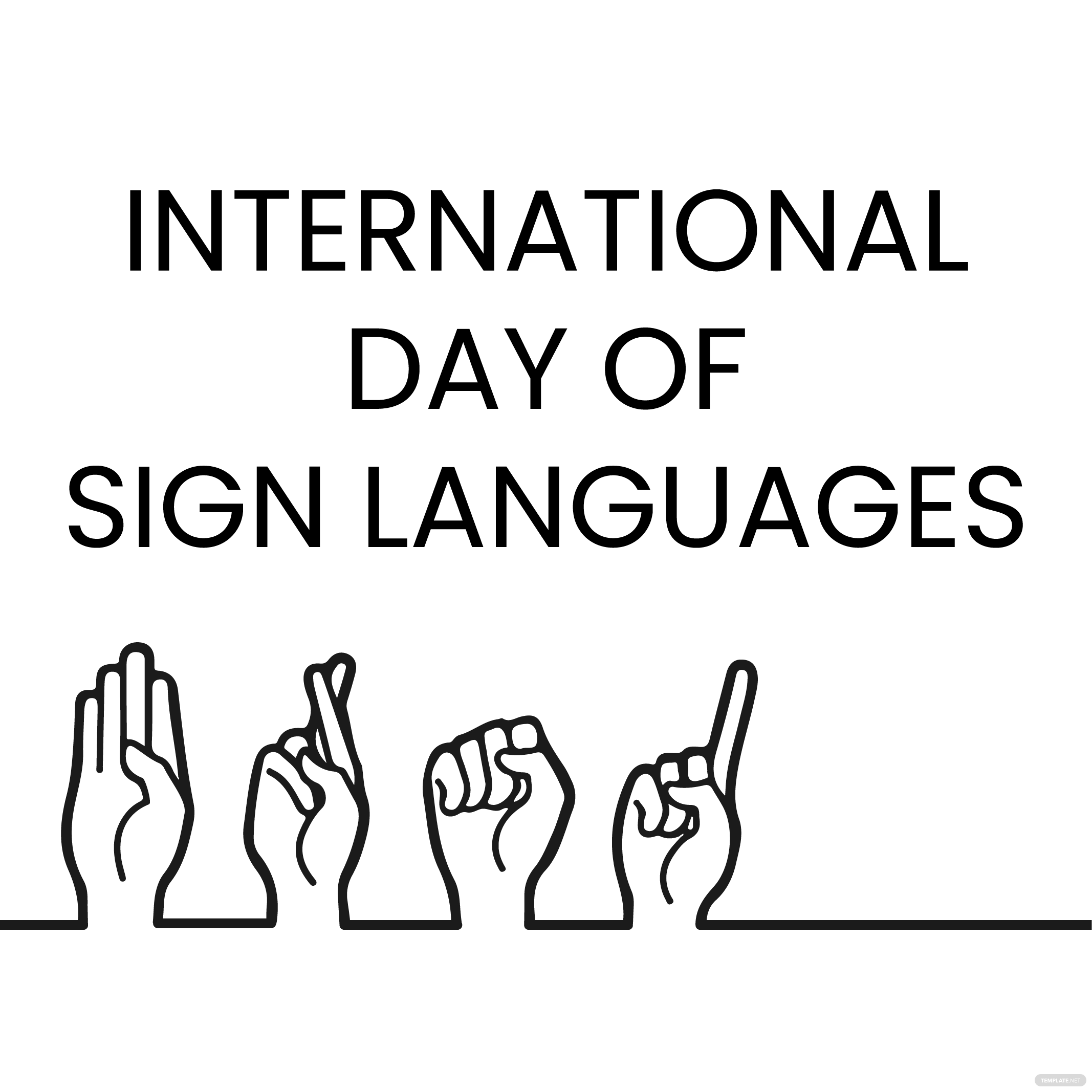 international day of sign languages cartoon vector ideas and examples