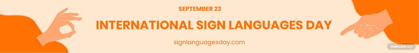 international day of sign languages website banner ideas and examples