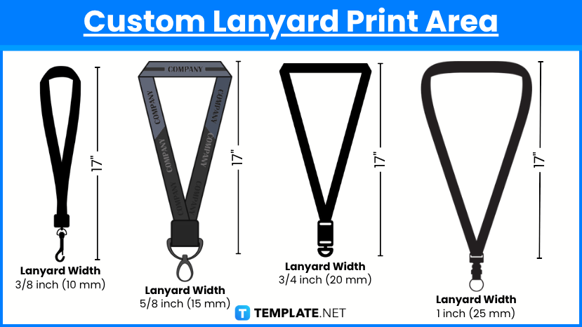 Lanyard Sizes