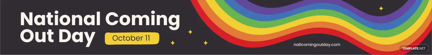 national coming out day website banner ideas examples