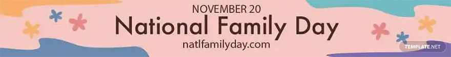 national family day website banner
