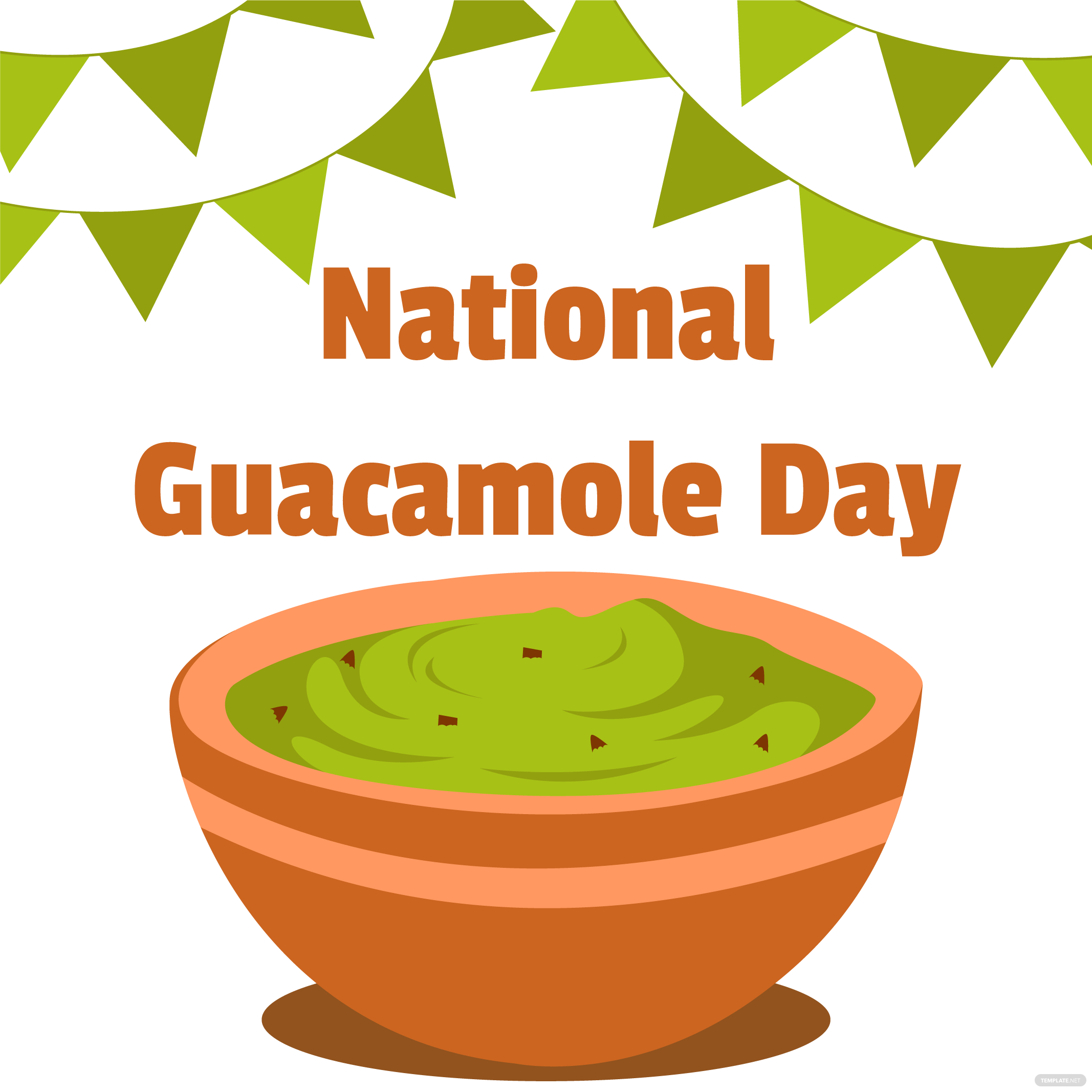 national guacamole day illustration