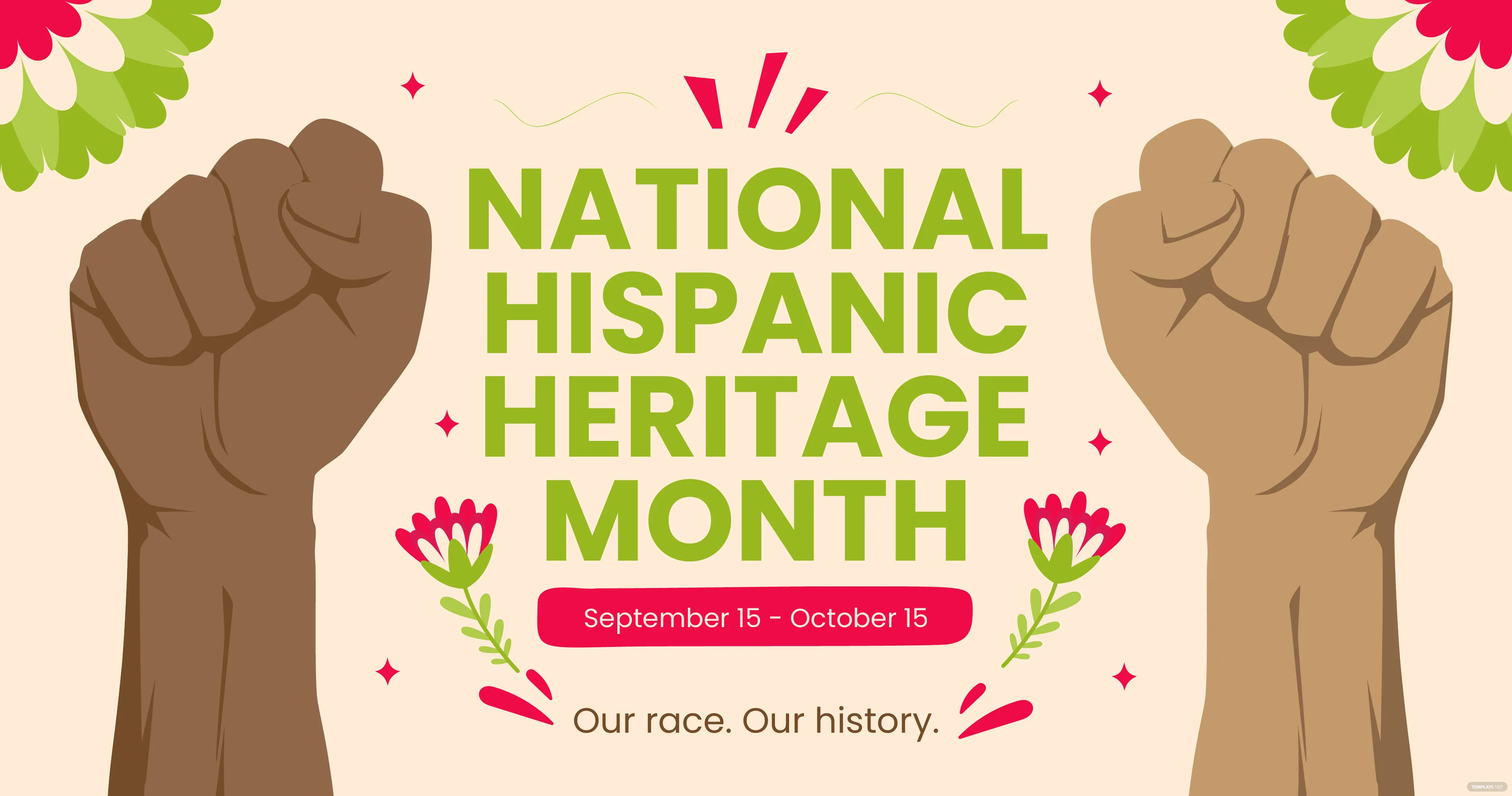 national hispanic heritage month facebook post