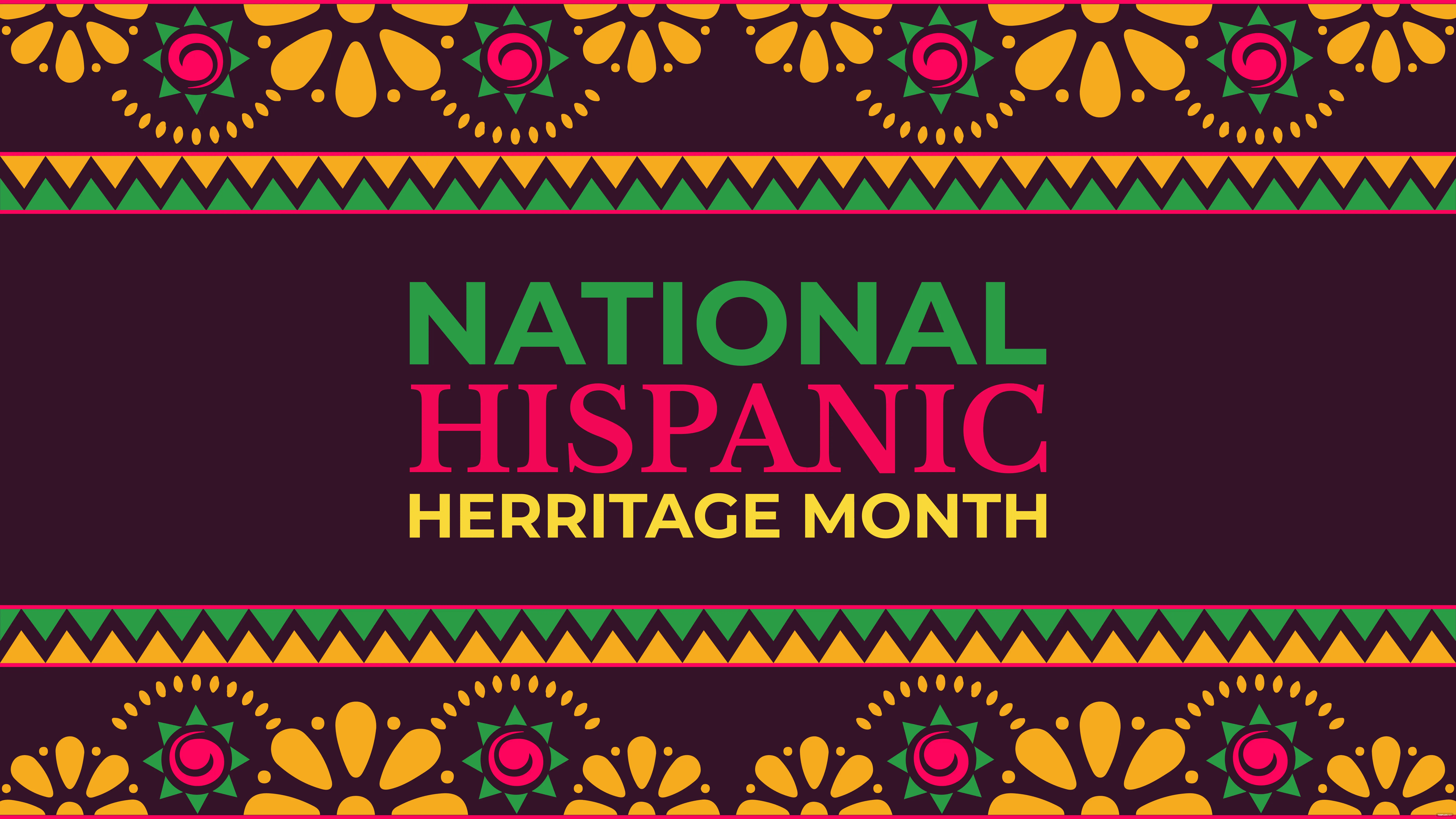 national hispanic heritage month wallpaper background