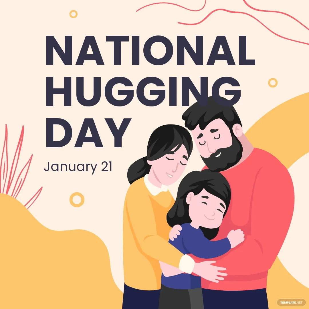 national hugging day instagram post ideas and examples
