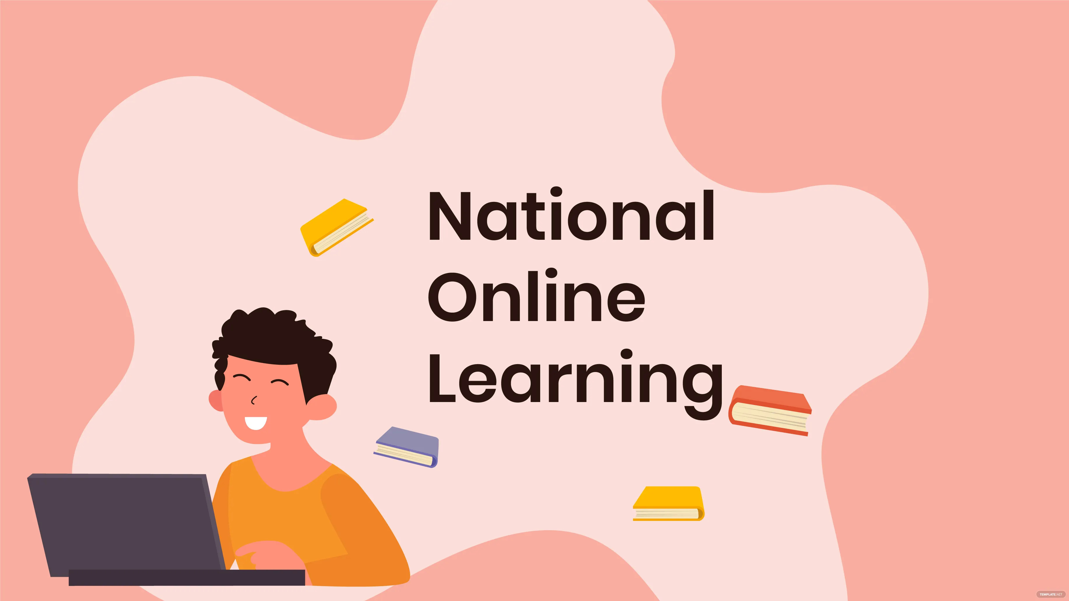national online learning day wallpaper