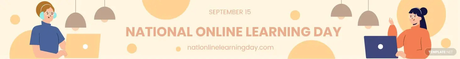national online learning day website banner