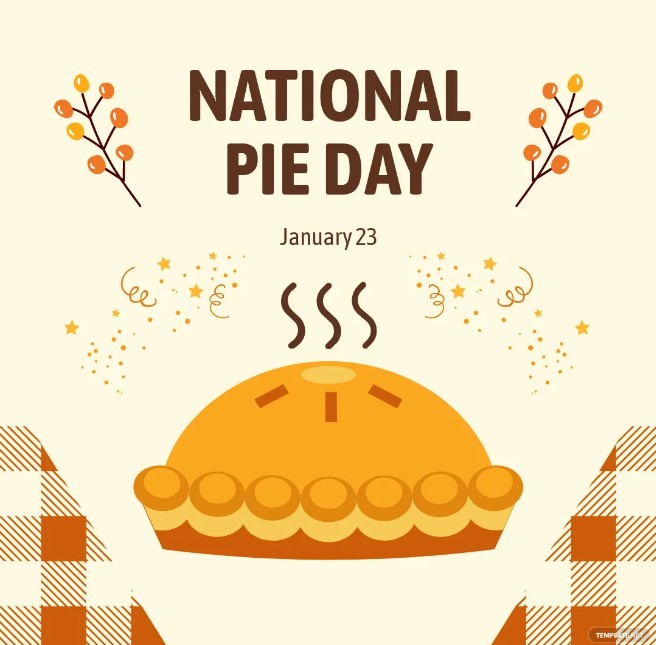national pie day instagram post template