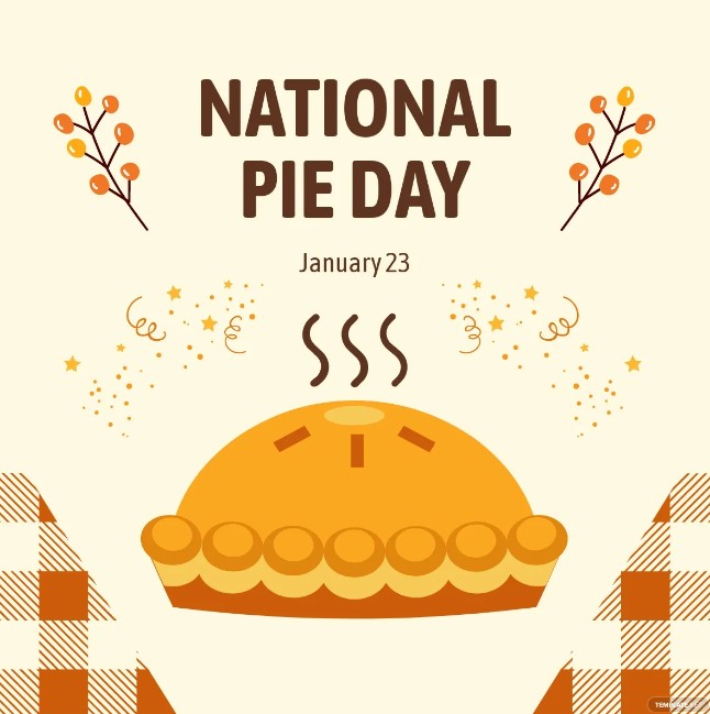 national pie day linkedin post template