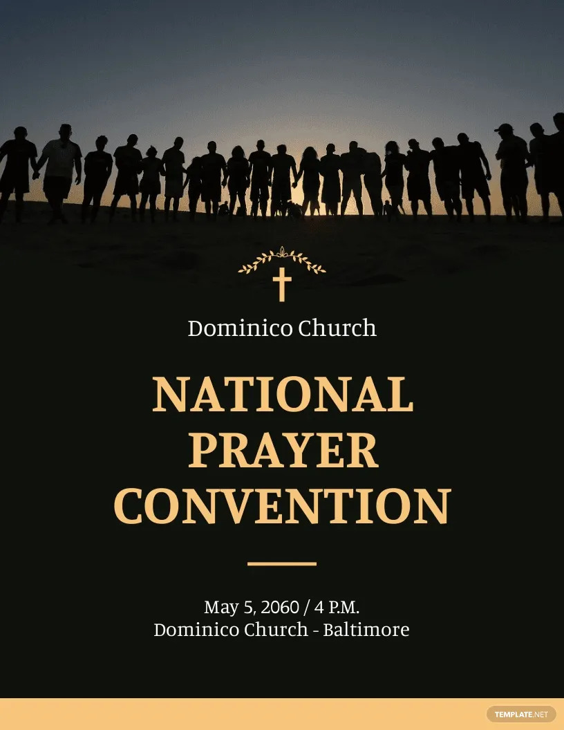 national prayer convention flyer