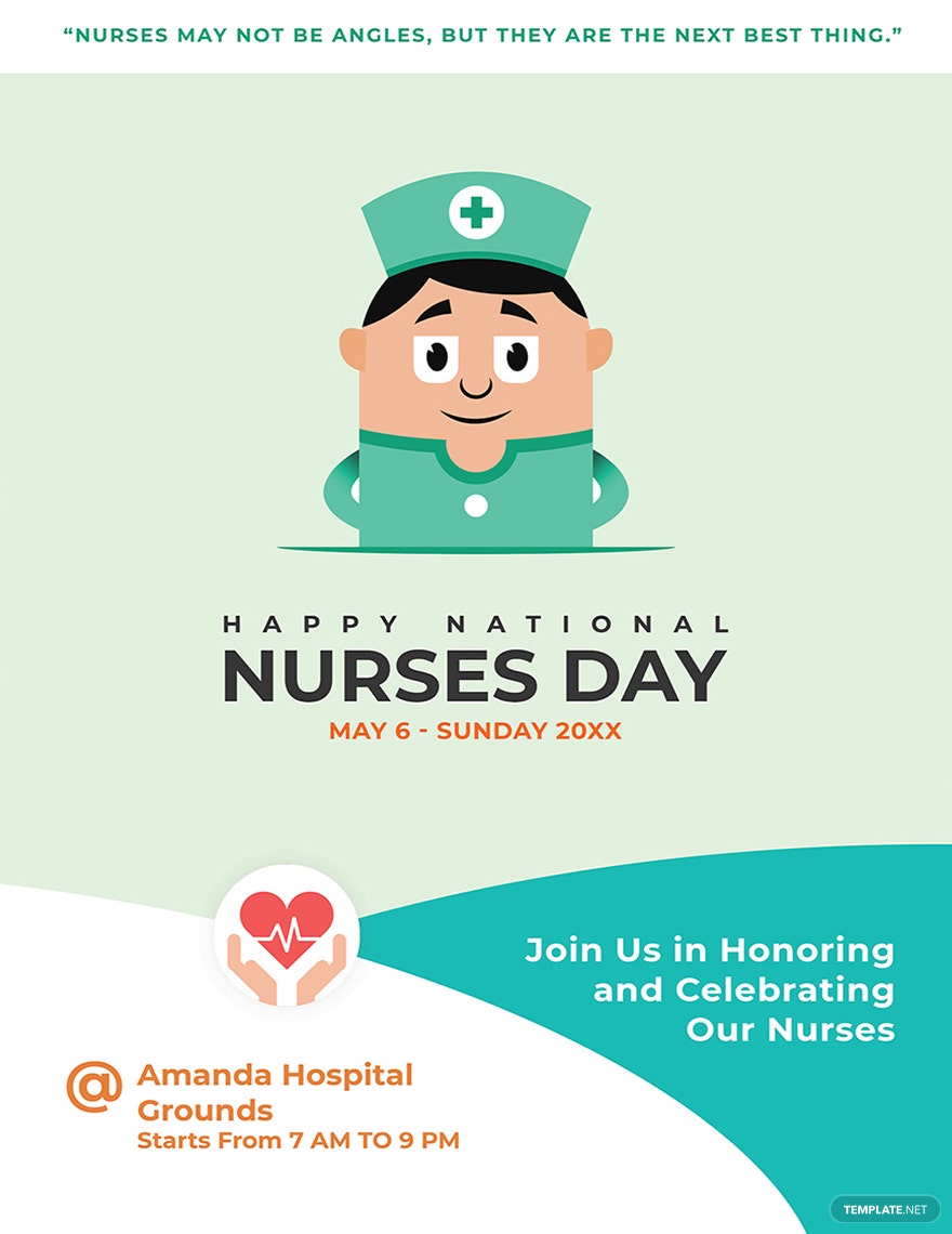 nurses day poster