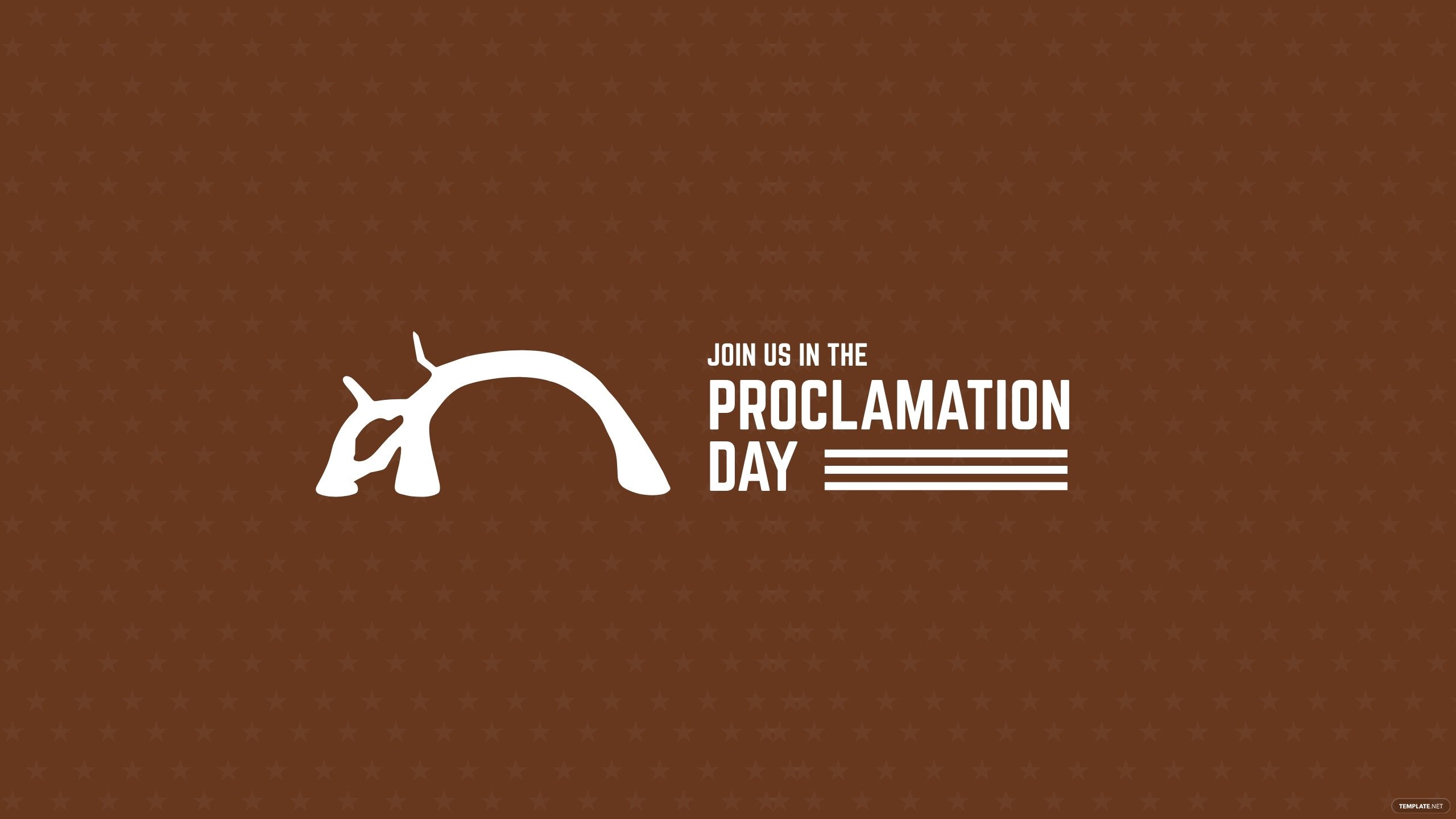 proclamation day youtube banner template
