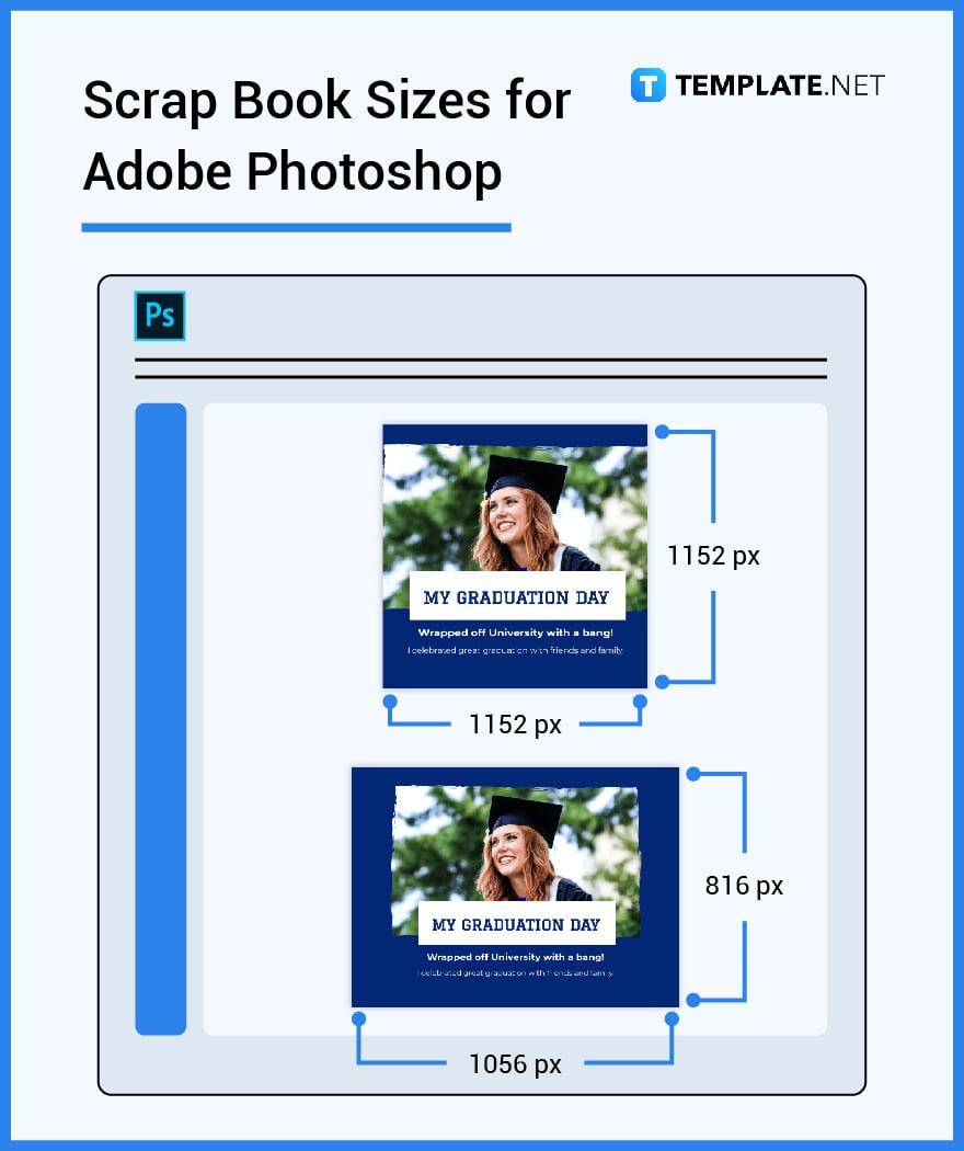 scrap book sizes for adobe photoshop