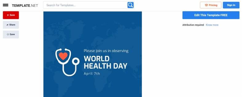 select a world health day instagram template 788x