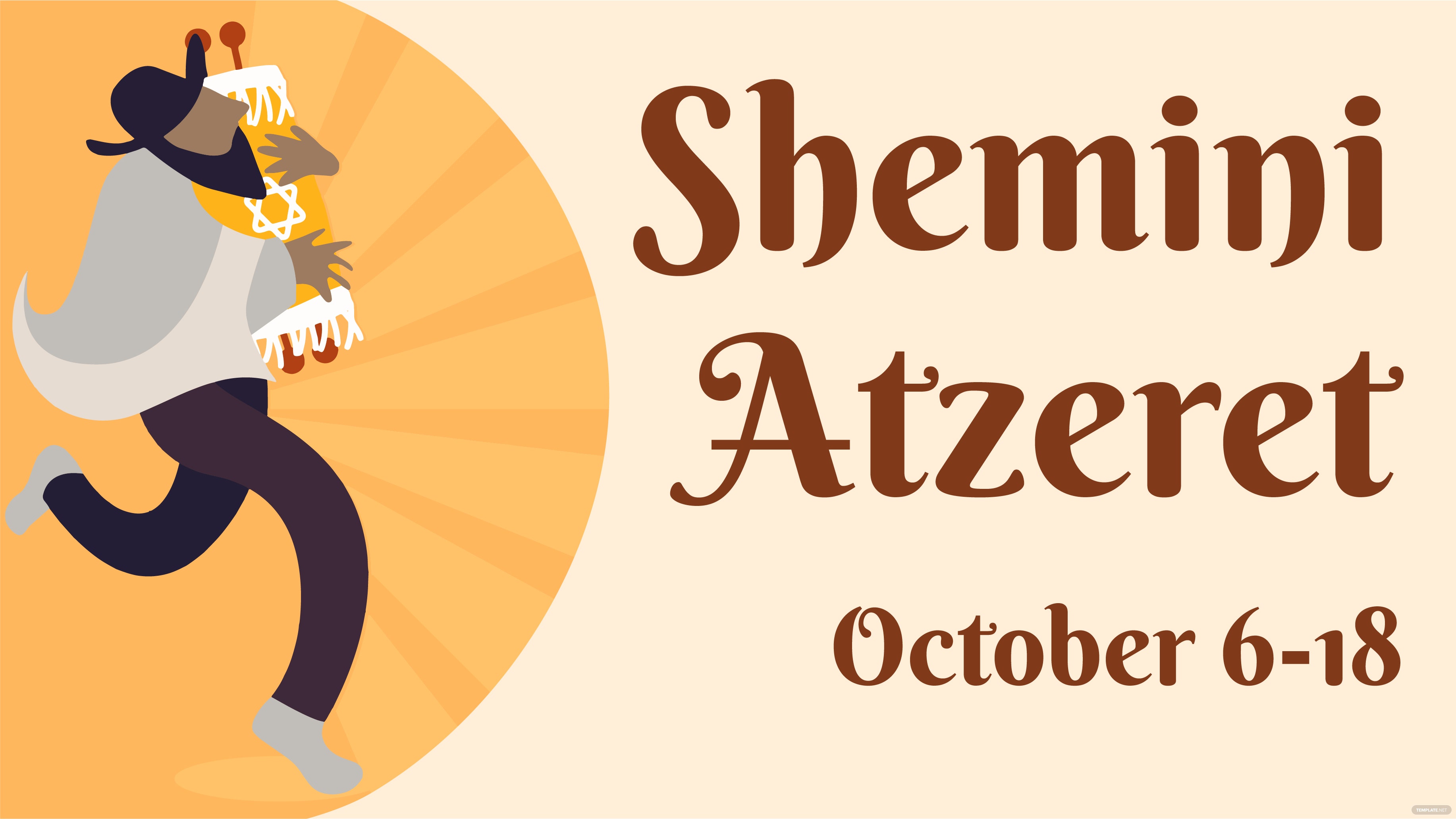 shemini atzeret cartoon background ideas and examples