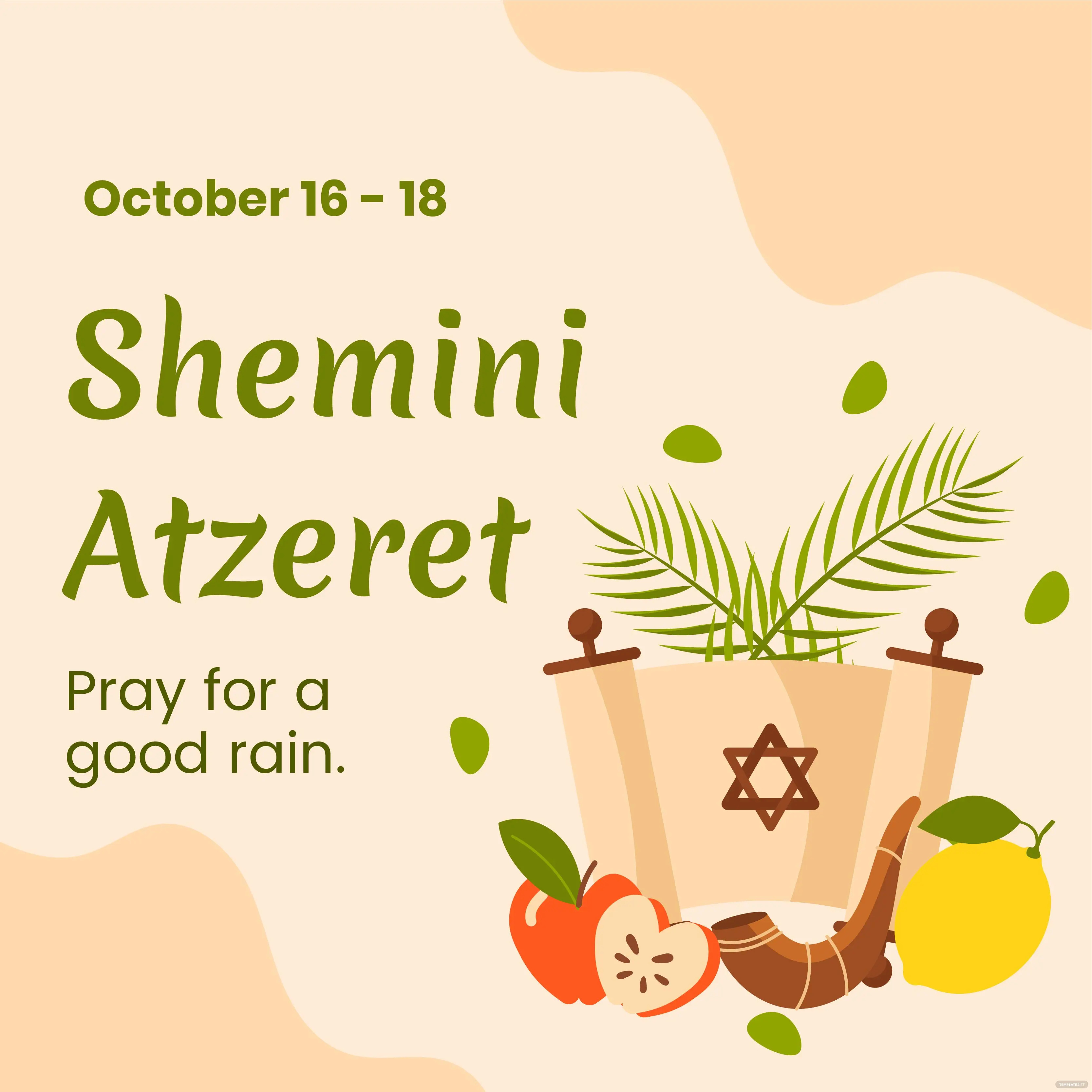 Shemini Atzeret When Is Shemini Atzeret, Dates, Purpose