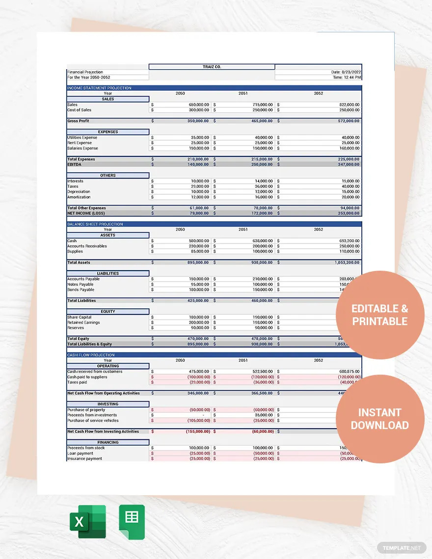 Financial Projection What Is a Financial Projection? Definition, Types, Uses