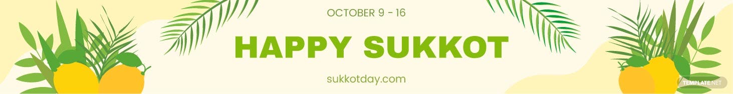 sukkot website banner ideas and examples
