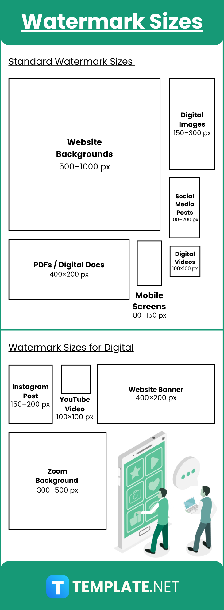 Watermark Sizes