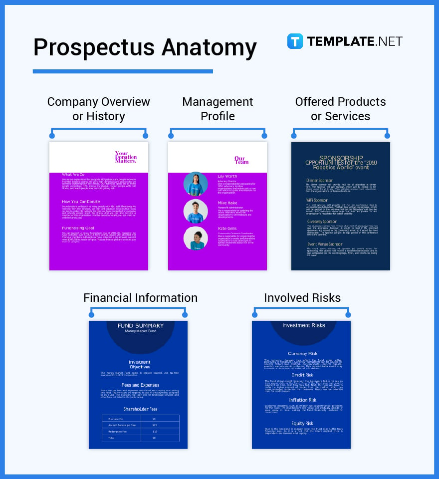 whats in a prospectus parts