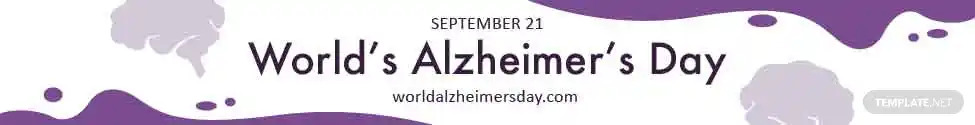 world alzheimer’s day website banner ideas and examples
