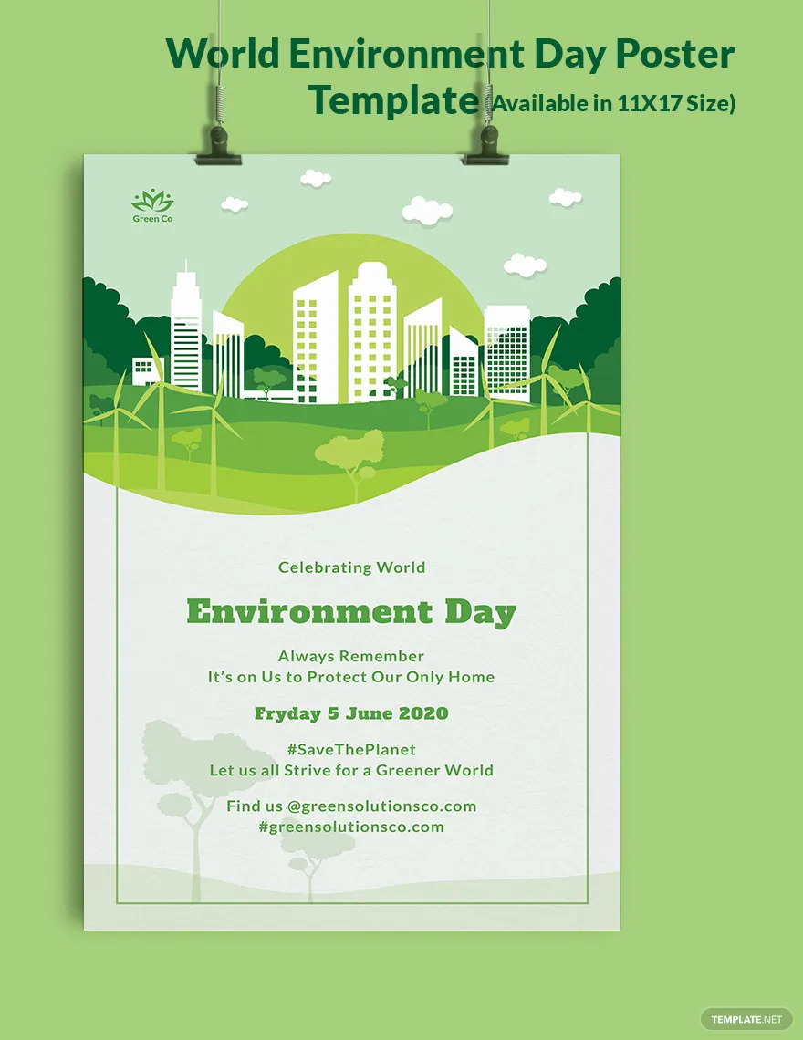 world environment day poster