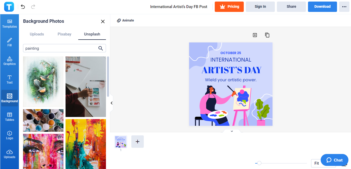 add international artists day pictures