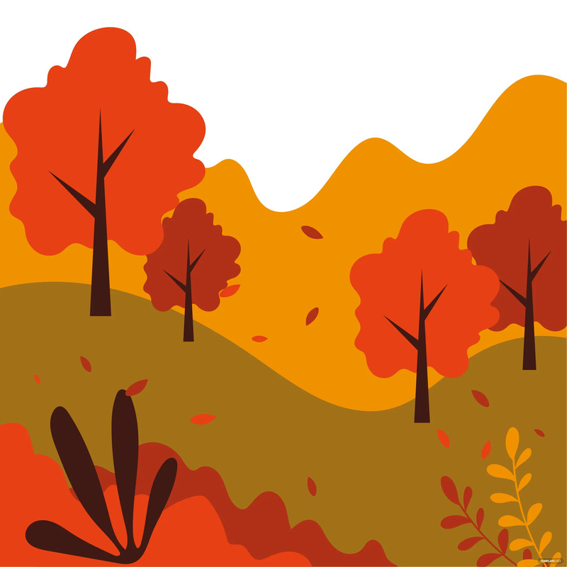 autumn illustration ideas and examples